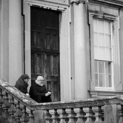 Coffee on the Steps