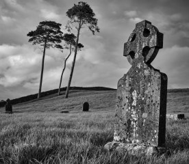 Old Headstone at The Curragh Military Cemetery.  Photo by Daniel Kane Photography.