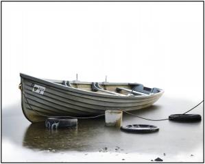 A Boat on a Lake. Photo by Daniel Kane Photography.